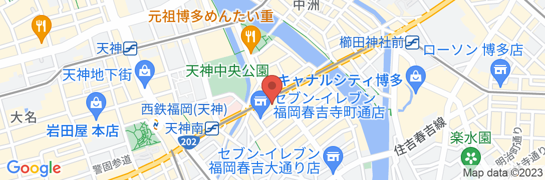 東急ステイ福岡天神の地図