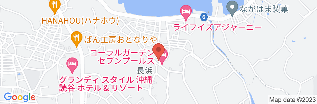 E-horizon Resort コンドミニアム 読谷の地図