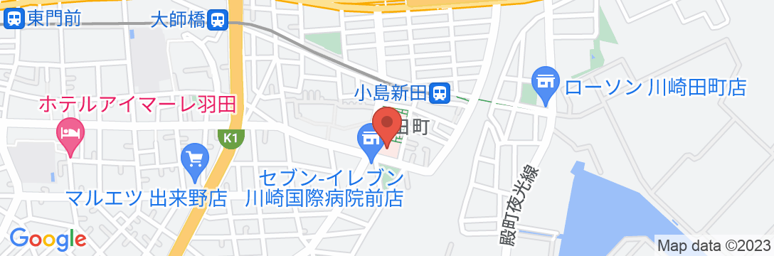 自主待機、テレワークもOK、川崎 / 羽田近辺/民泊【Vacation STAY提供】の地図