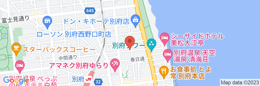 別府の湯 月【Vacation STAY提供】の地図