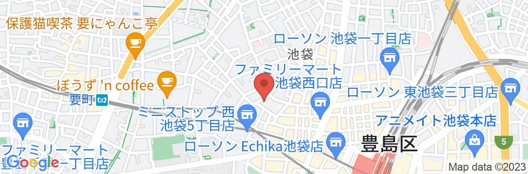 Yasuragi-IKEBUKURO【Vacation STAY提供】の地図