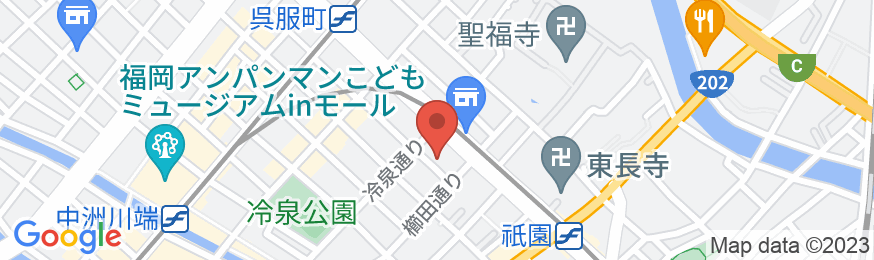 belle lune hotel hakata/民泊【Vacation STAY提供】の地図