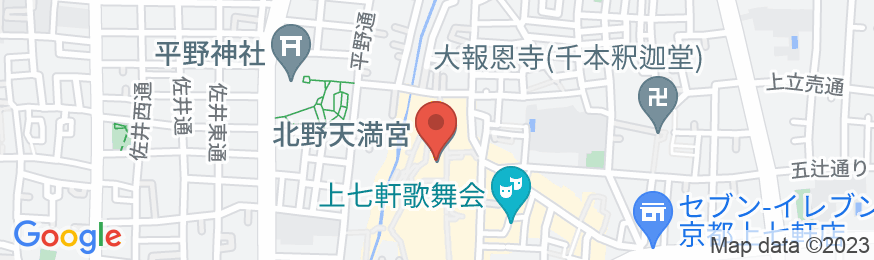 二階建て町屋一棟貸 京 kozo 北野天神【Vacation STAY提供】の地図