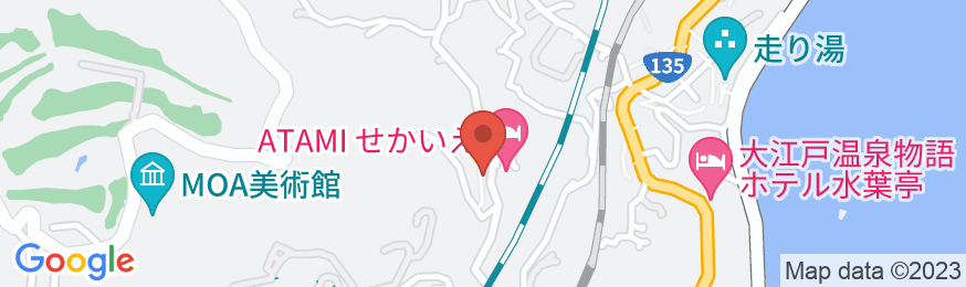 ホテルSHEN★熱海温泉リゾート別荘【Vacation STAY提供】の地図