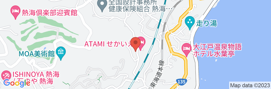 ホテルSHEN★熱海温泉リゾート別荘【Vacation STAY提供】の地図