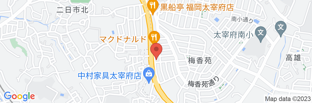 大宰苑/民泊【Vacation STAY提供】の地図