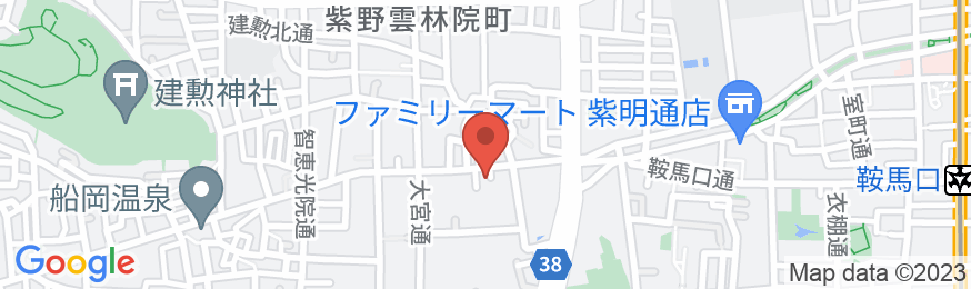 フランス人建築デザイナーの改修した京町家【Vacation STAY提供】の地図