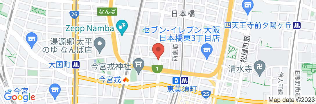 エステートMK 601号室/民泊【Vacation STAY提供】の地図