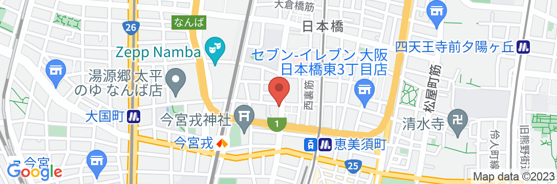 MK Aparthotel Osaka/民泊【Vacation STAY提供】の地図
