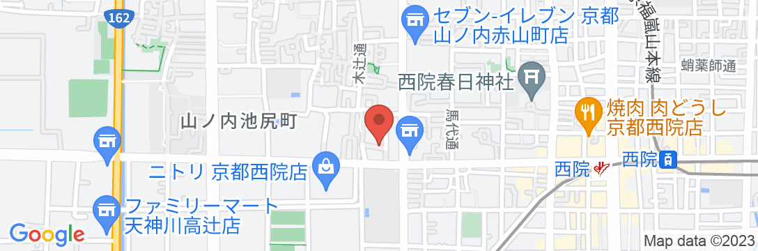 京都町屋 西京院 桜【Vacation STAY提供】の地図