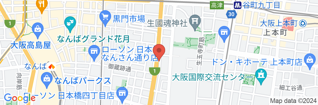 黒門城/民泊【Vacation STAY提供】の地図