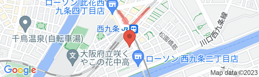 西九条本陣荘/民泊【Vacation STAY提供】の地図
