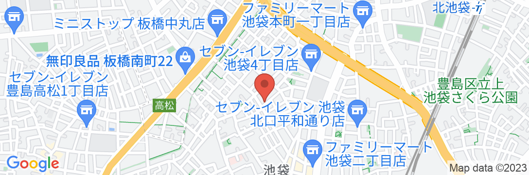 The Nest Ikebukuro House/民泊【Vacation STAY提供】の地図