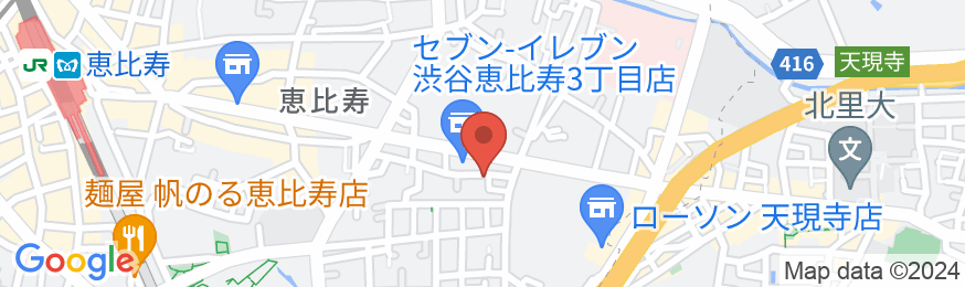 Tune Inn Ebisu #2/民泊【Vacation STAY提供】の地図