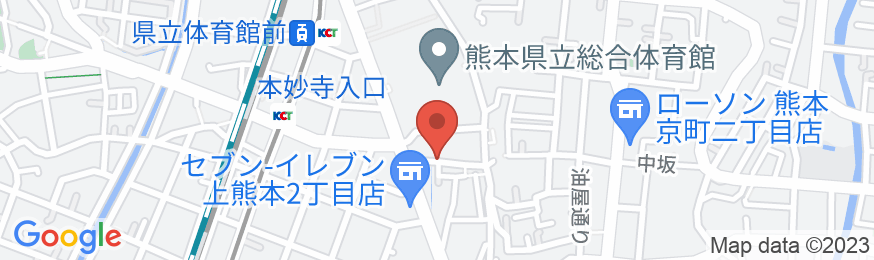 CASA上熊本Ⅱ【Vacation STAY提供】の地図