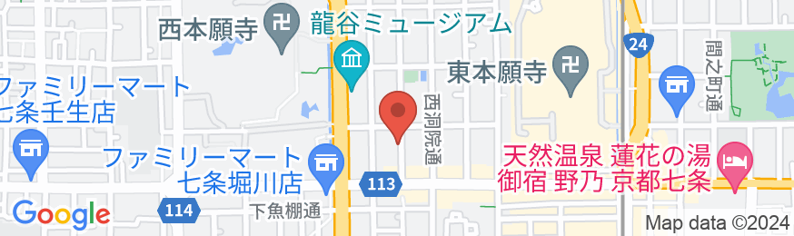 JP INN 京都駅前 文覚町【Vacation STAY提供】の地図