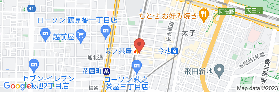 21宿 KUKAI 新今宮/民泊【Vacation STAY提供】の地図