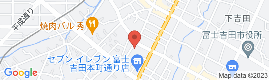 一戸建貸切の宿、富士吉田市中心地、レトロな街並みが楽しめる。【Vacation STAY提供】の地図