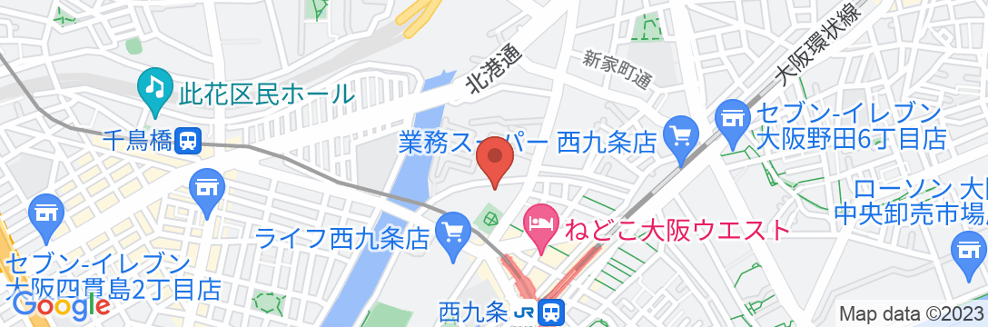 西九条stay/民泊【Vacation STAY提供】の地図