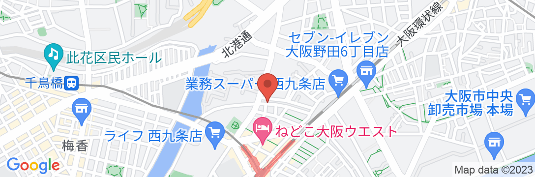 西九条stay3/民泊【Vacation STAY提供】の地図