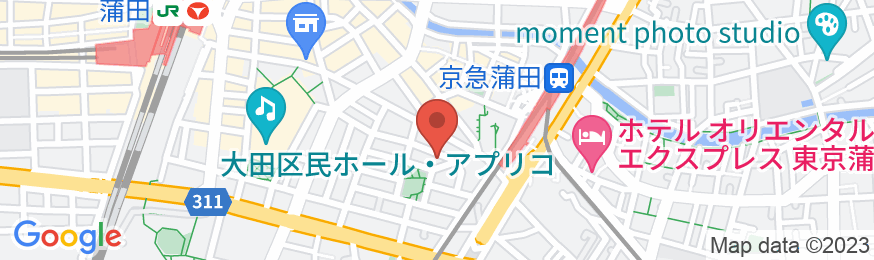 【VSOHO Kamata】/民泊【Vacation STAY提供】の地図