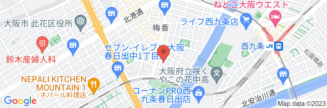 マンション第二白鳥/民泊【Vacation STAY提供】の地図