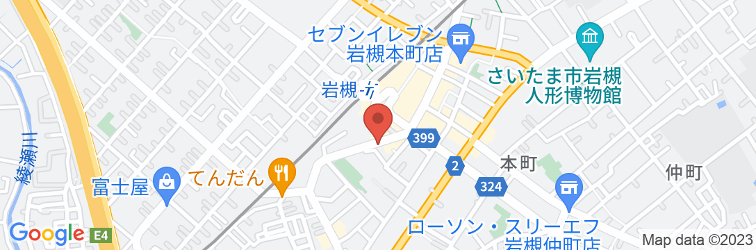 ロワジール岩槻【Vacation STAY提供】の地図