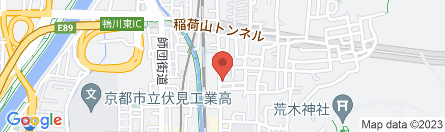 [洛兎奈家]京都の独特な風格別荘【Vacation STAY提供】の地図