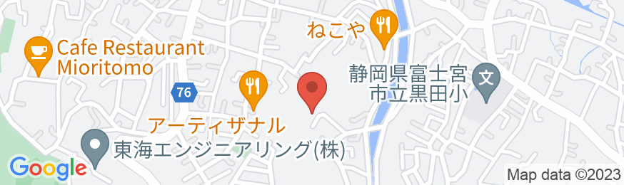 HOSHIYAMA 富士山麓の一戸建て 離れ【Vacation STAY提供】の地図