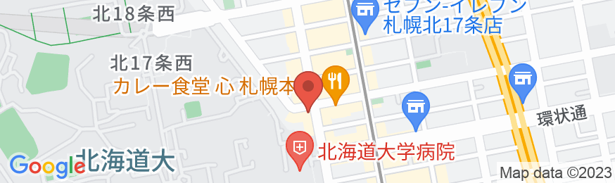 ほくせいビル D-3/民泊【Vacation STAY提供】の地図
