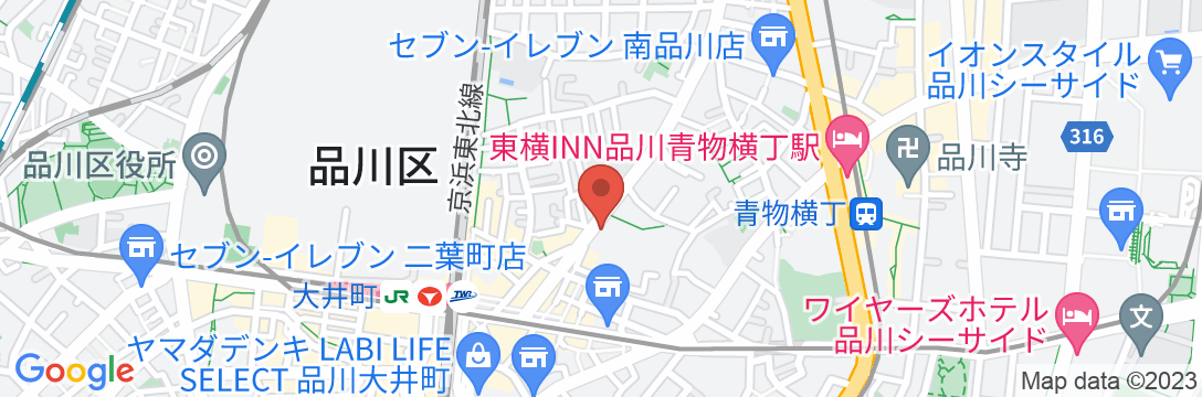 HOSTEL LUND I -大井町-【Vacation STAY提供】の地図