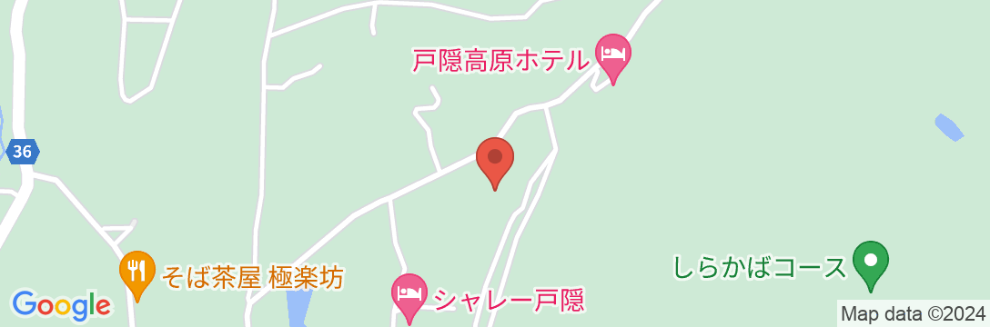 森のペンション ニュー戸隠シーハイル【Vacation STAY提供】の地図