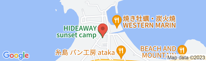 cafe inn ふくゐ 夕日の見える海まで徒歩5分、大入駅から徒【Vacation STAY提供】の地図