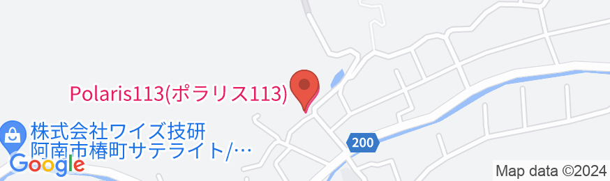 Polaris113〜204m2の広い一棟貸し別荘〜75inTV/【Vacation STAY提供】の地図