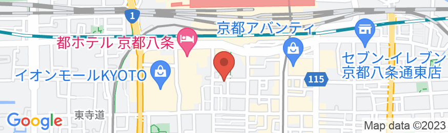 京粋庵 八条口【Vacation STAY提供】の地図
