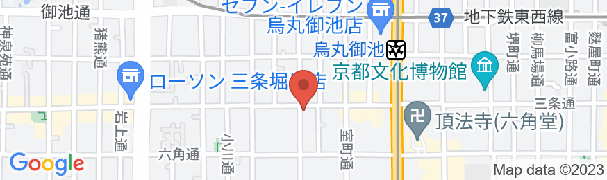 ベルフレール京都三条【Vacation STAY提供】の地図