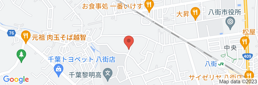 ゲストハウス八街/民泊【Vacation STAY提供】の地図