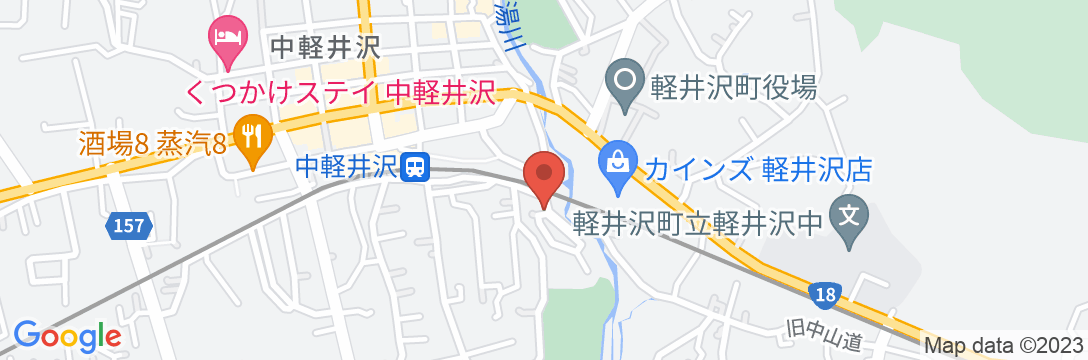 軽井沢ハウスヴィラA棟【Vacation STAY提供】の地図
