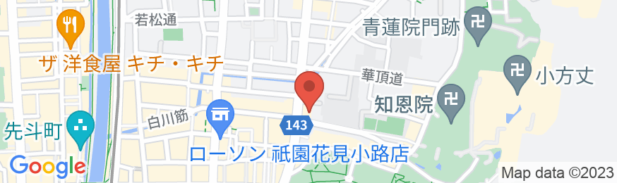 京都 祇園 雪月花【Vacation STAY提供】の地図