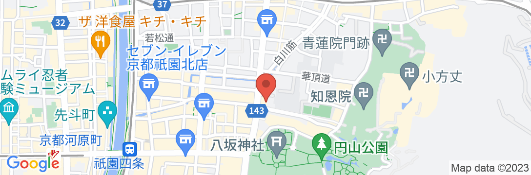 京都 祇園 雪月花【Vacation STAY提供】の地図