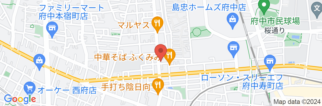 マンスリーマンション東京ウエスト21/民泊【Vacation STAY提供】の地図