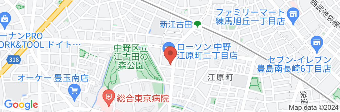 新江古田・SE1/民泊【Vacation STAY提供】の地図