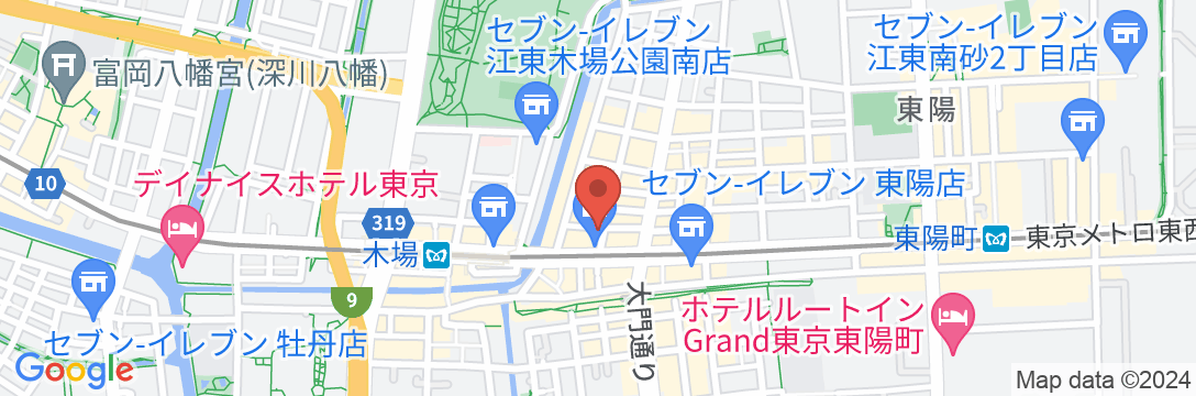 木場の鶴CraneHotel【Vacation STAY提供】の地図