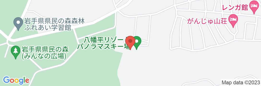 八幡平マウンテンホテルの地図