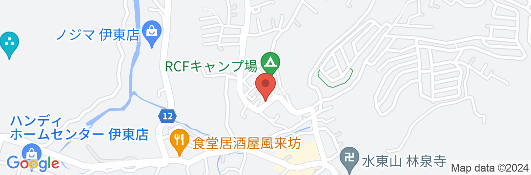 トラストメゾン伊東 萩【Vacation STAY提供】の地図