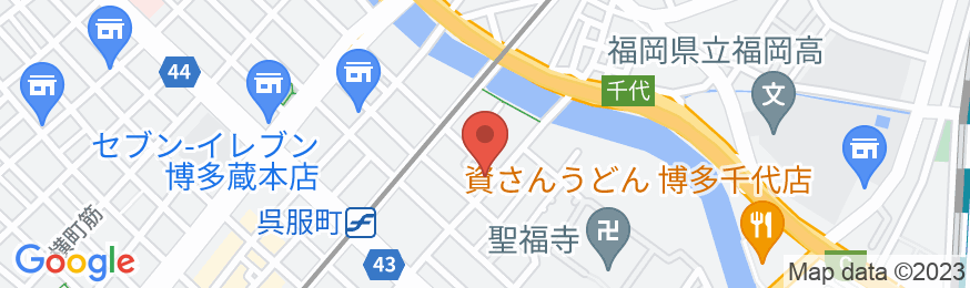 Rakuten STAY 博多祇園の地図