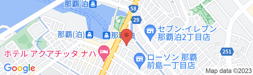 Rakuten STAY 那覇泊ふ頭の地図
