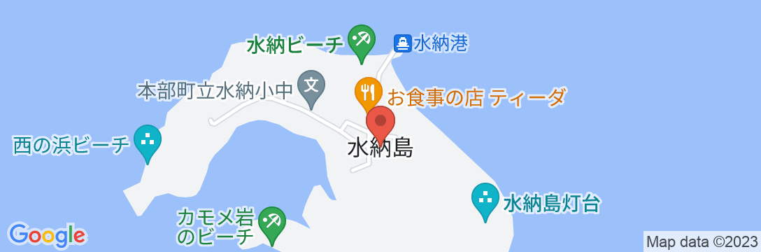 Secret Beach House Minnajima【Vacation STAY提供】の地図
