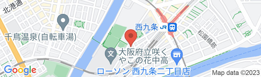 林林の民宿-NISHIKUJO/民泊【Vacation STAY提供】の地図