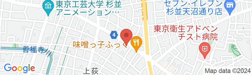 ホテル エルミタージュ荻窪【Vacation STAY提供】の地図